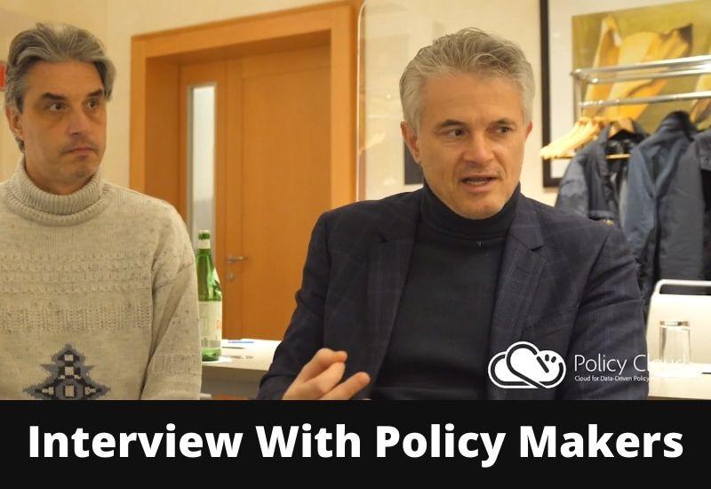 Policy Cloud Publishes Video Interview With Local Policy Makers From